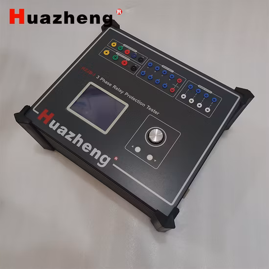 Conjunto de prueba de relé de protección universal de protección eléctrica automática trifásica