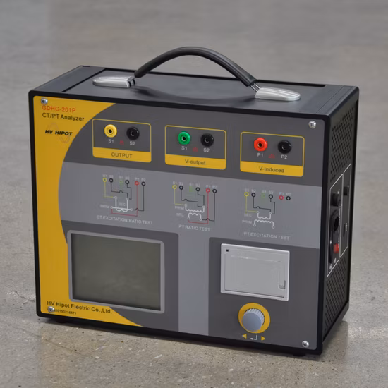 Analizador de prueba de curva característica emocionante HVHIPOT CT/PT con voltaje emocionante de 30kV